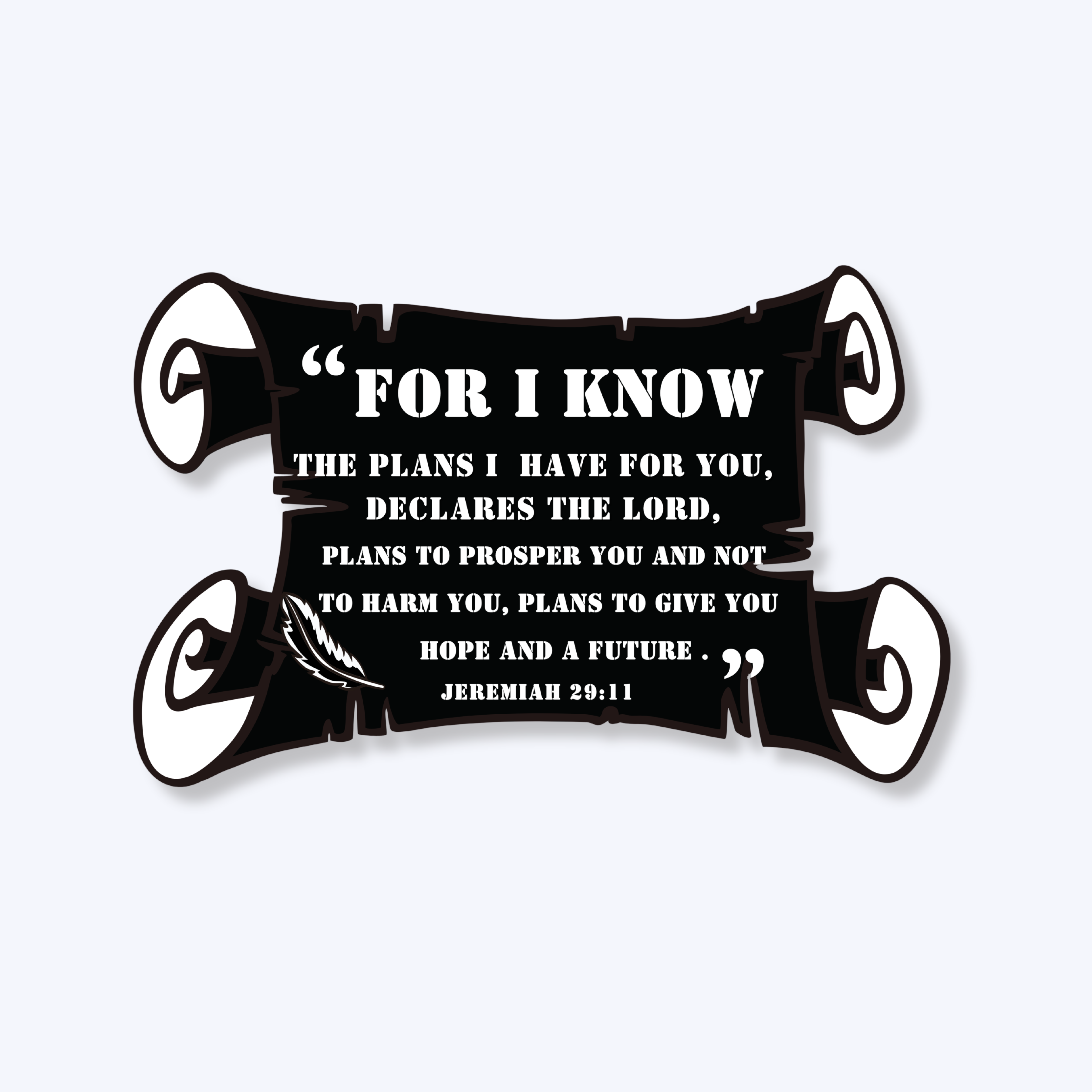 Jeremiah 29:11 Christian Metal Wall Art