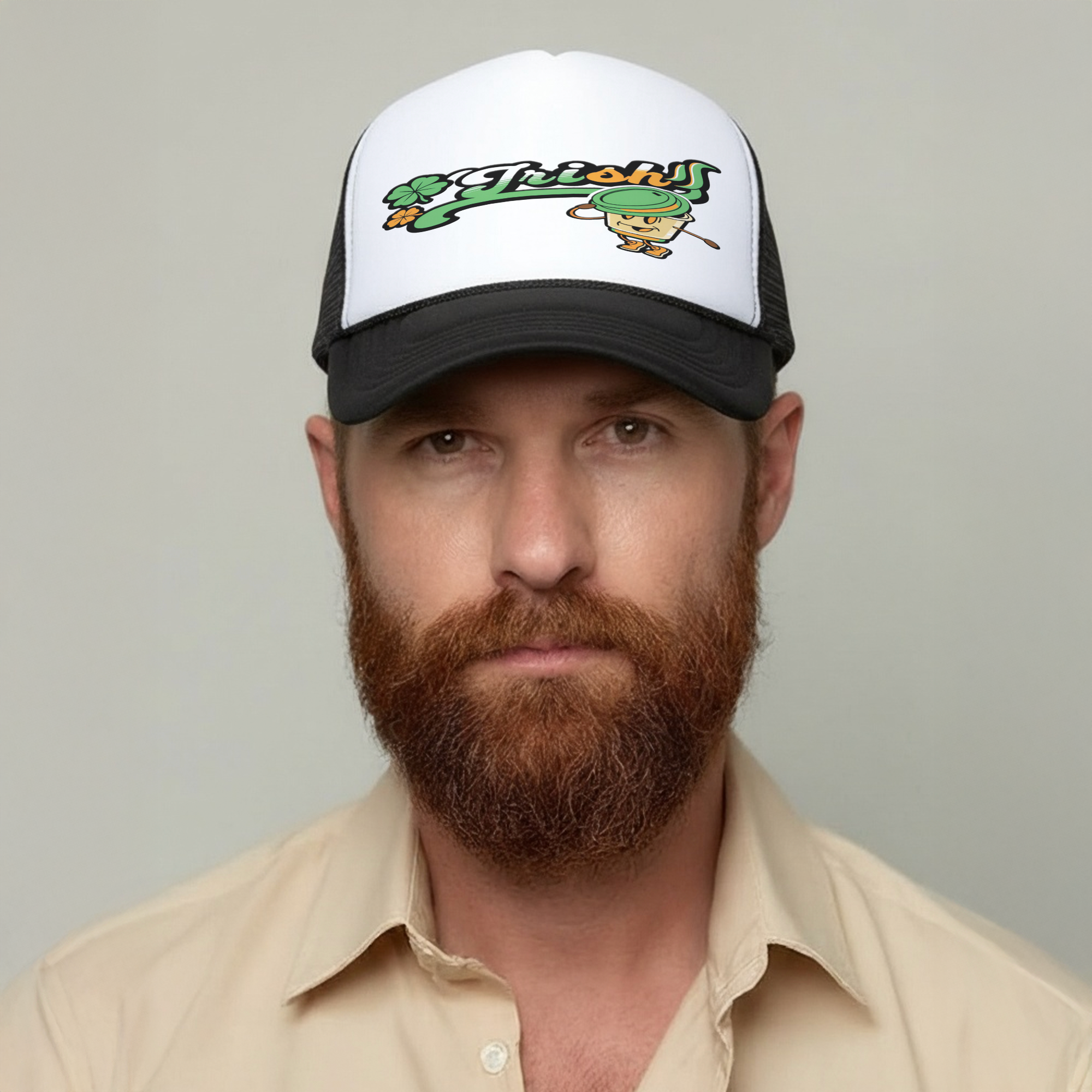Irish_Coffee_Classic_Trucker_Cap_For_Iri_BW_LifestyleModel_02_Mockup.png_15365180