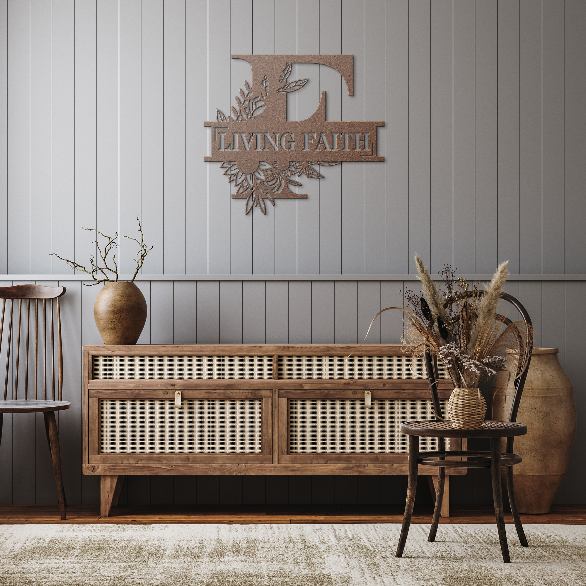 Living_Faith_Mental_Sign_Copper_Rustic_Hallway_Mockup.png_11196226