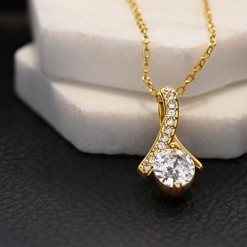 Alluring Beauty Necklace Gift for Daughter