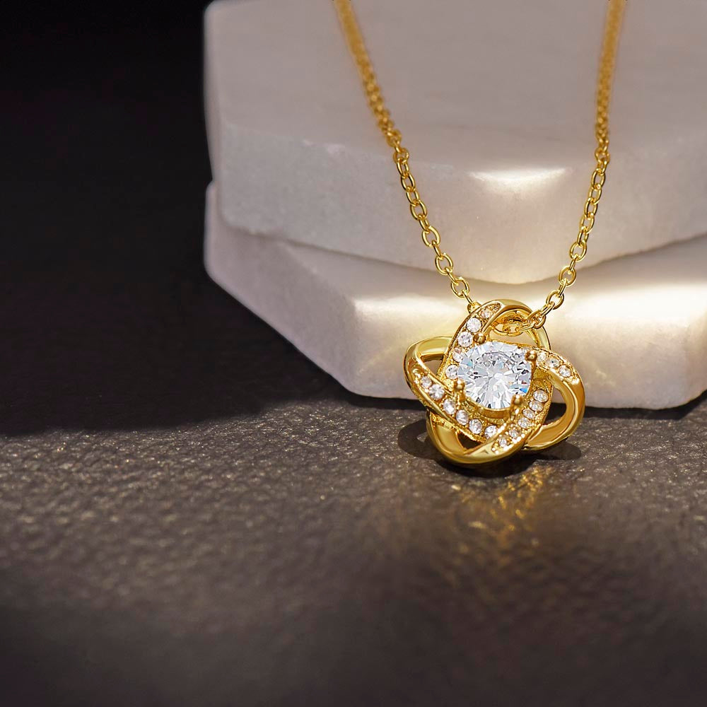 Love Knot Necklace Gift for Mom