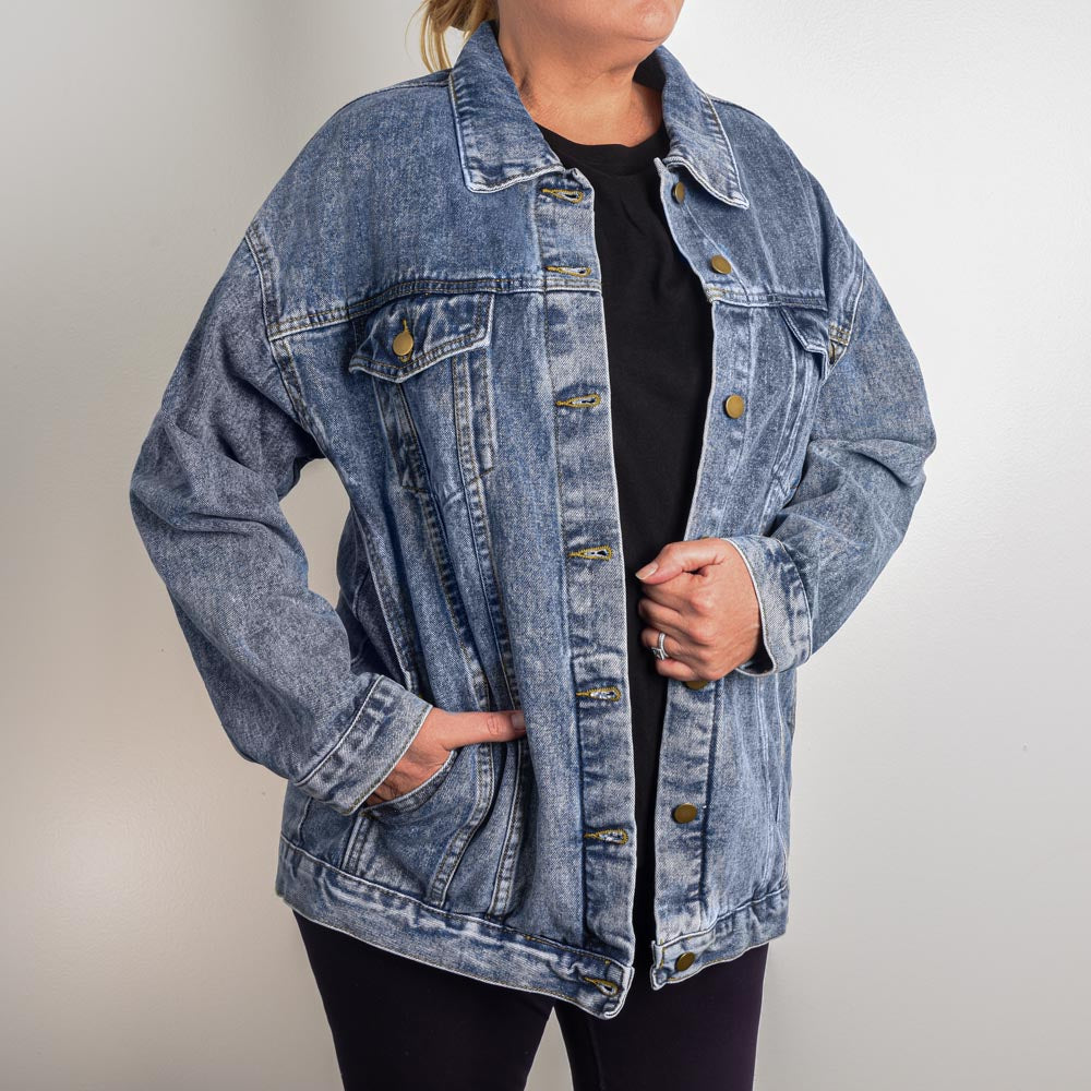Irish Green Denim Jacket for St. Patrick’s Day