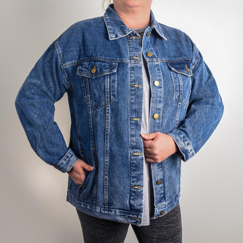Irish Green Denim Jacket for St. Patrick’s Day