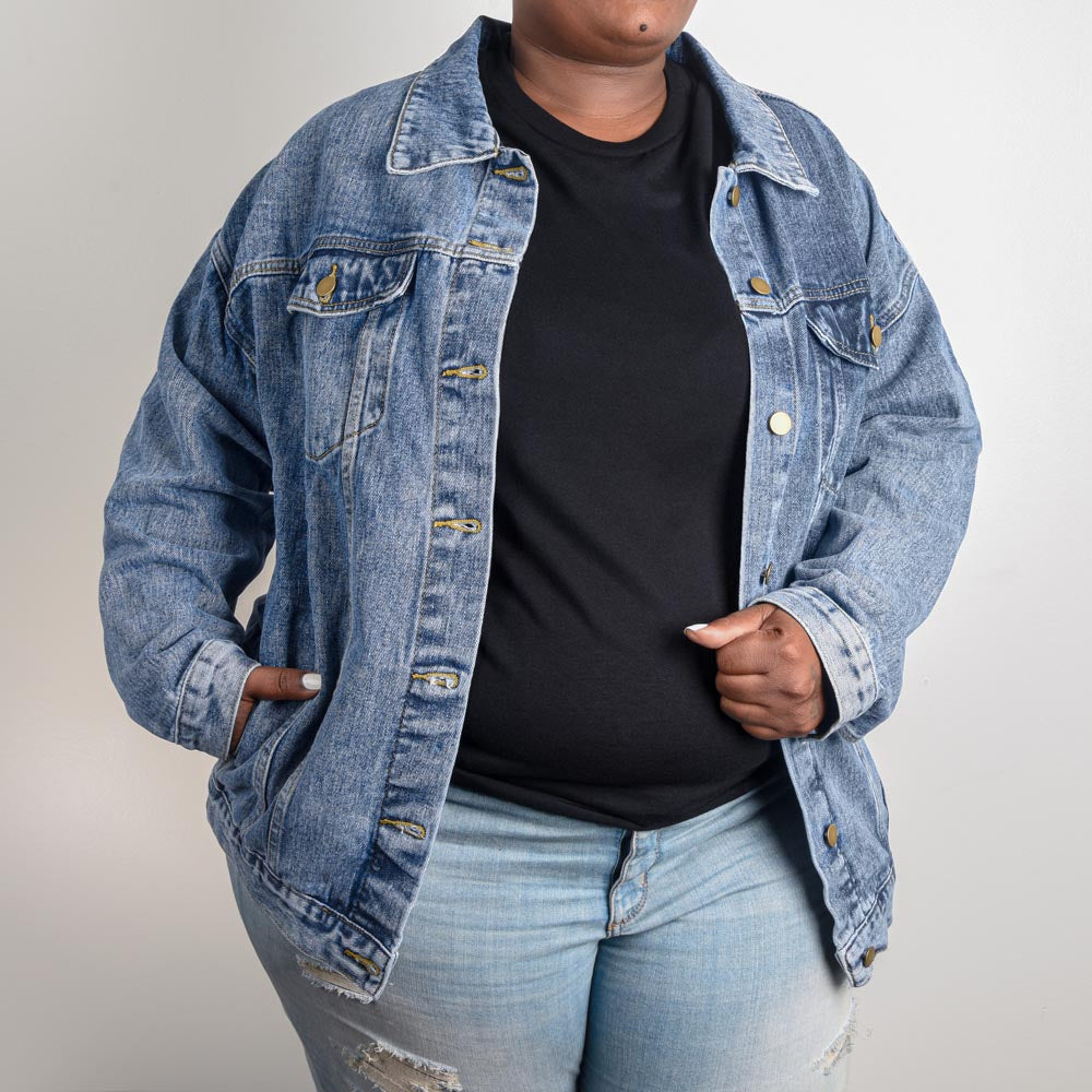 Irish Green Denim Jacket for St. Patrick’s Day